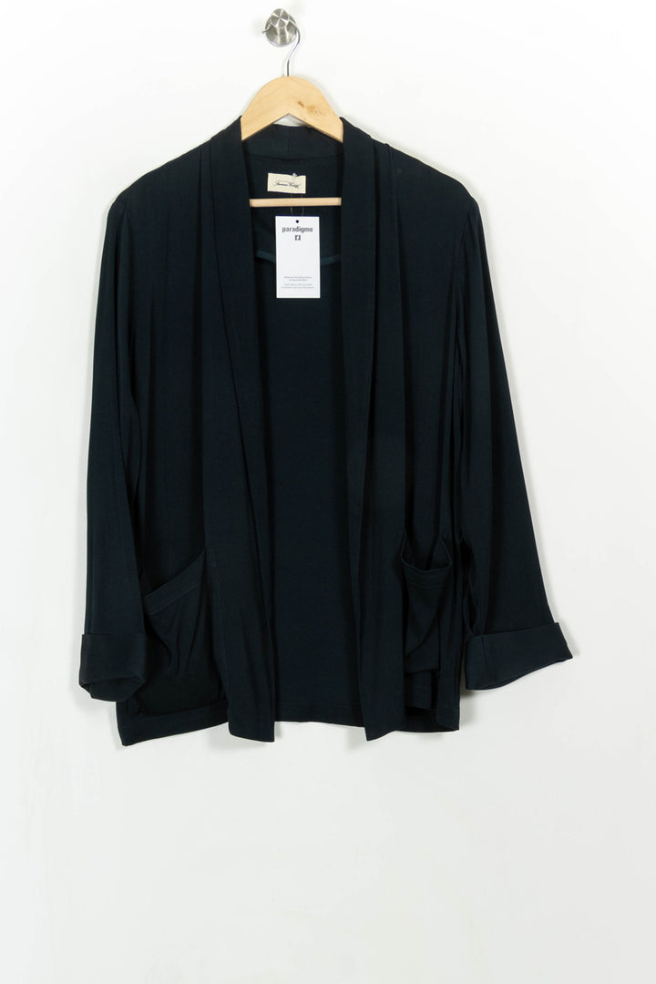Veste Bleue - Taille L/40 de la marque American Vintage | PARAD113491 - Vendu par Paradigme - Image 2