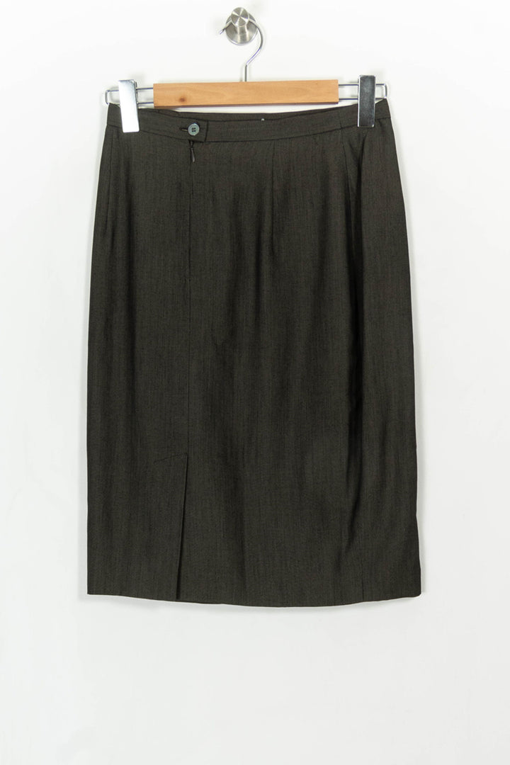 Jupe Crayon Verte - Taille M/38 de la marque Max Mara | PARAD113492 - Vendu par Paradigme - Image 5
