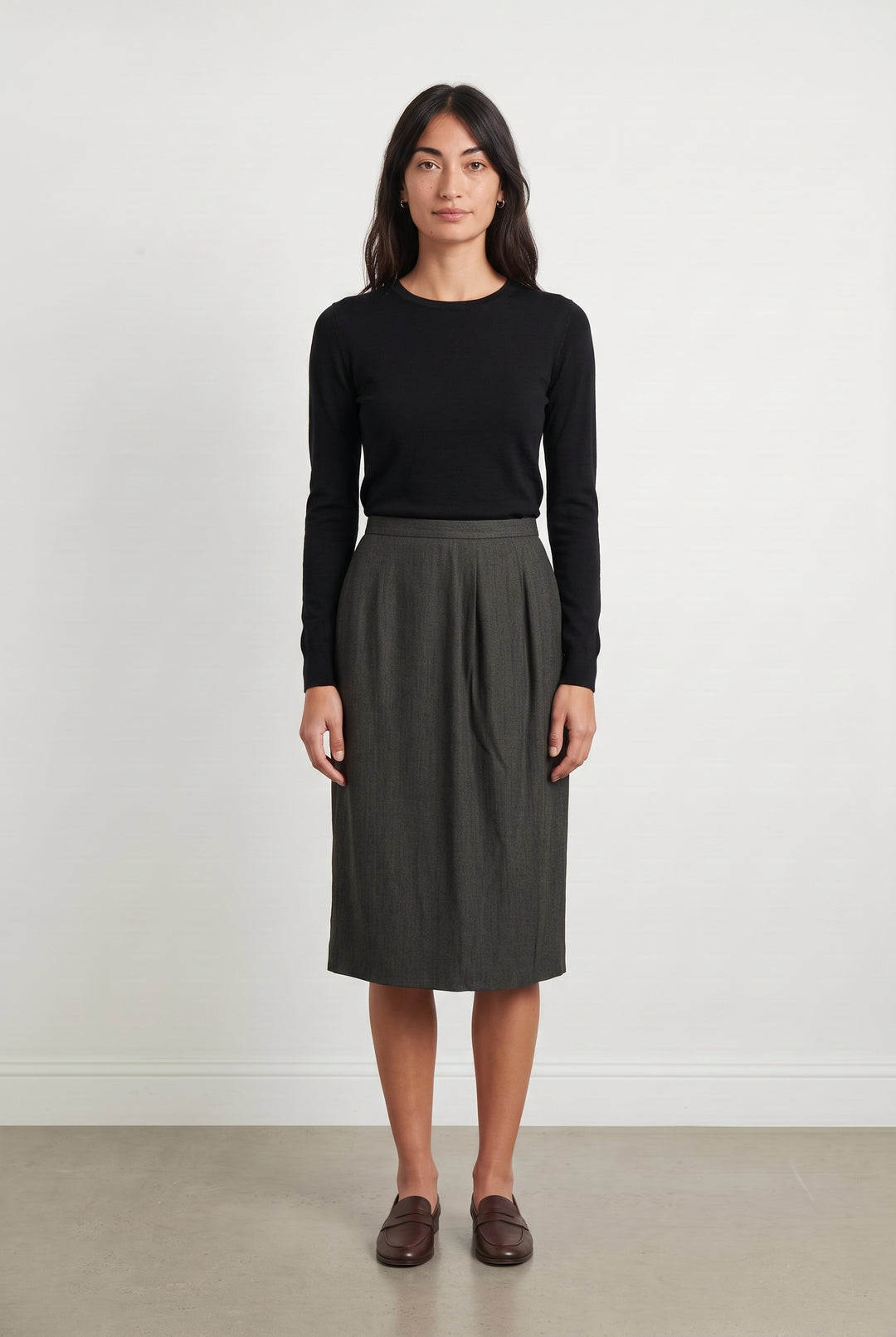 Jupe Crayon Verte - Taille M/38 de la marque Max Mara | PARAD113492 - Vendu par Paradigme - Image 1