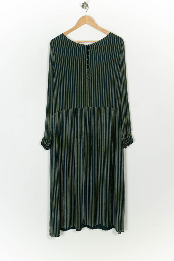 Robe Longue Verte et Noire - Taille L/40 de la marque American Vintage | PARAD113494 - Vendu par Paradigme - Image 5