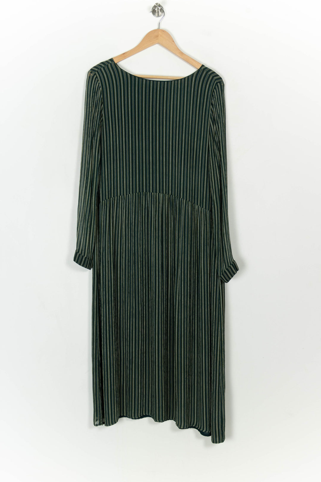 Robe Longue Verte et Noire - Taille L/40 de la marque American Vintage | PARAD113494 - Vendu par Paradigme - Image 2
