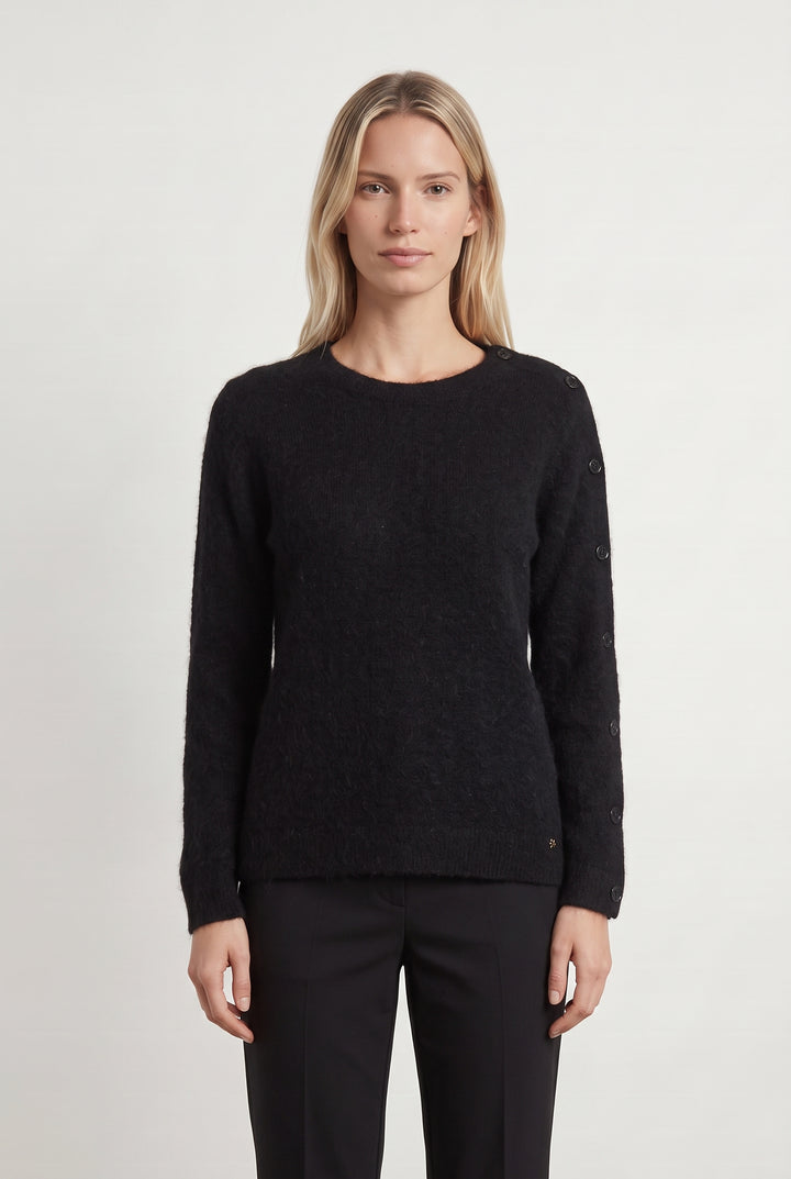 Pull Noir - Taille M/38 de la marque Des petits hauts | PARAD113497 - Vendu par Paradigme - Image 1