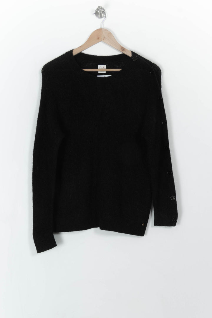 Pull Noir - Taille M/38 de la marque Des petits hauts | PARAD113497 - Vendu par Paradigme - Image 2