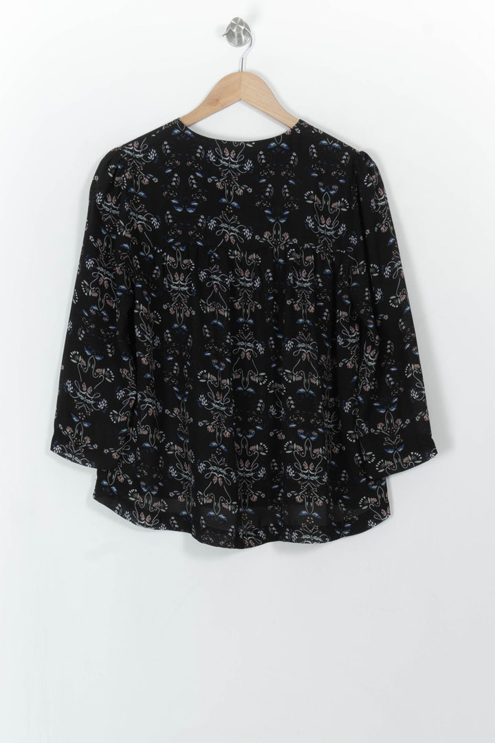 Blouse Noire et Bleue - Taille L/40 de la marque Suncoo | PARAD113499 - Vendu par Paradigme - Image 5