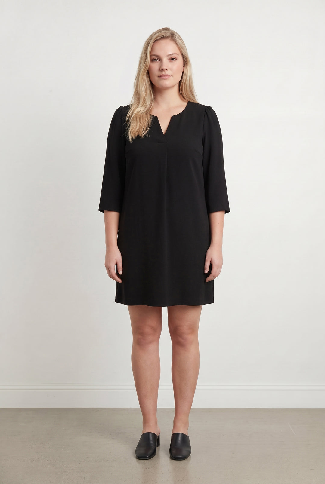 Robe Noire - Taille XL/42 de la marque Caroll | PARAD113500 - Vendu par Paradigme - Image 1
