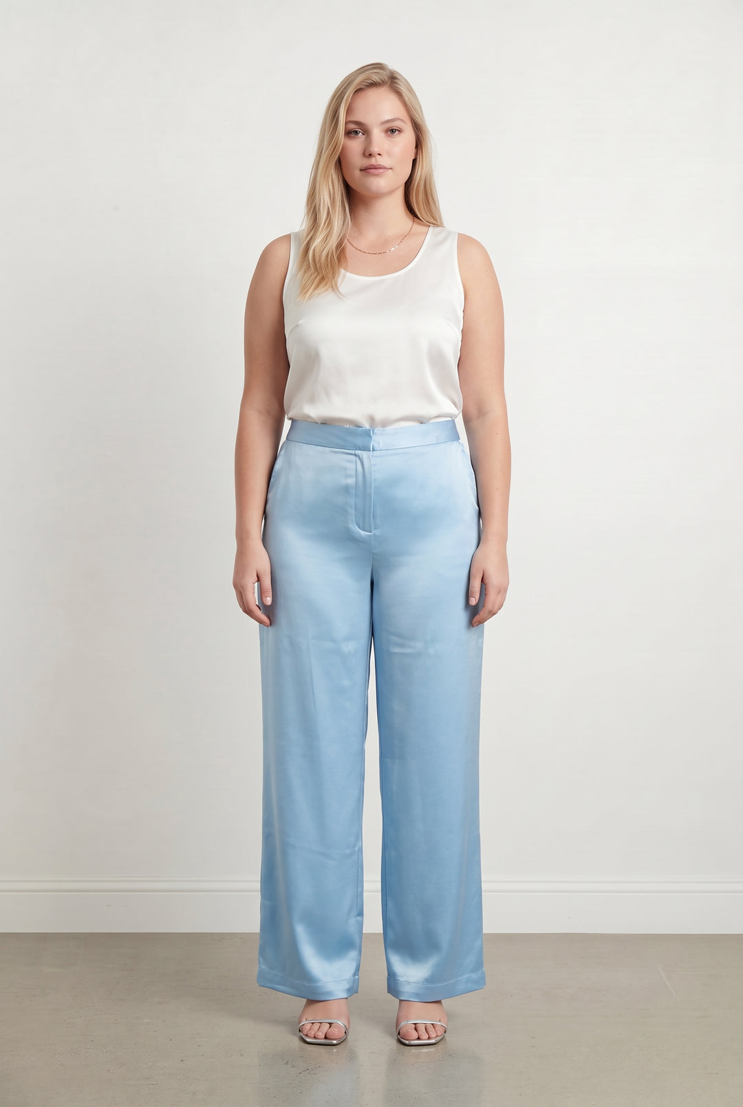 Pantalon Large Bleu Clair - Taille XL/42 de la marque From Future | PARAD113501 - Vendu par Paradigme - Image 1