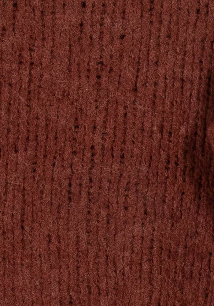 Pull Bordeaux - Taille XS/34 de la marque American Vintage | PARAD113502 - Vendu par Paradigme - Image 3