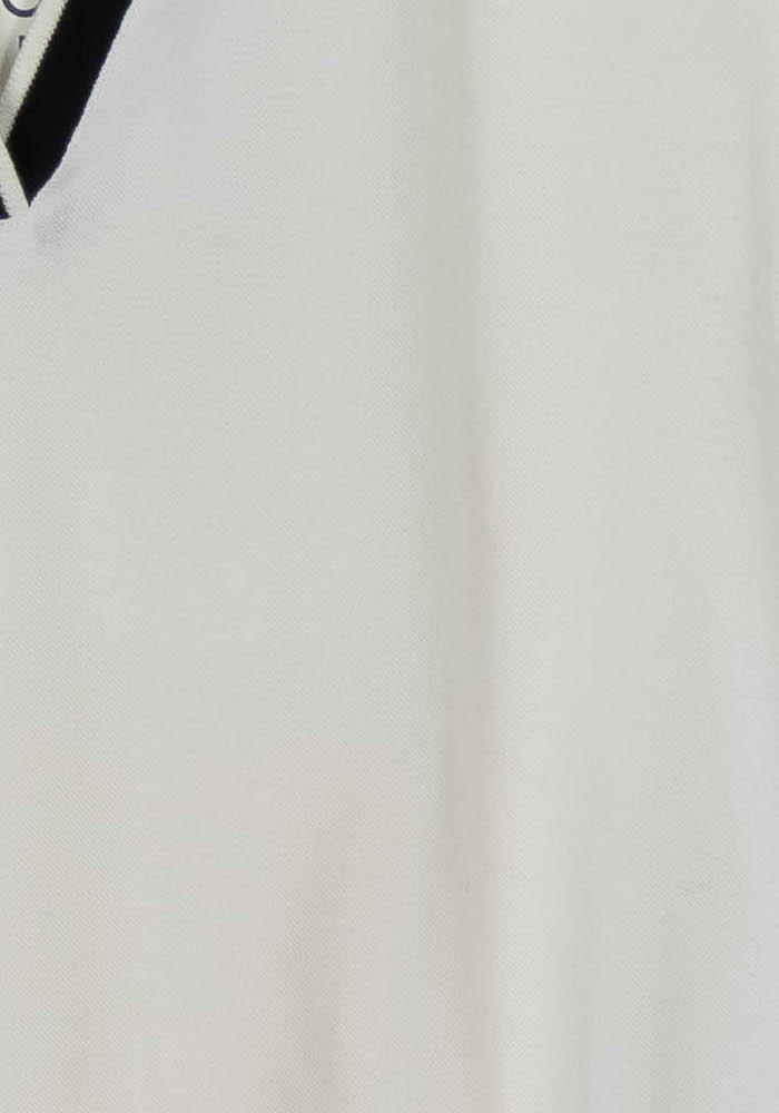 Polo Blanc et Noir - Taille XL/42 de la marque Caroll | PARAD113507 - Vendu par Paradigme - Image 3