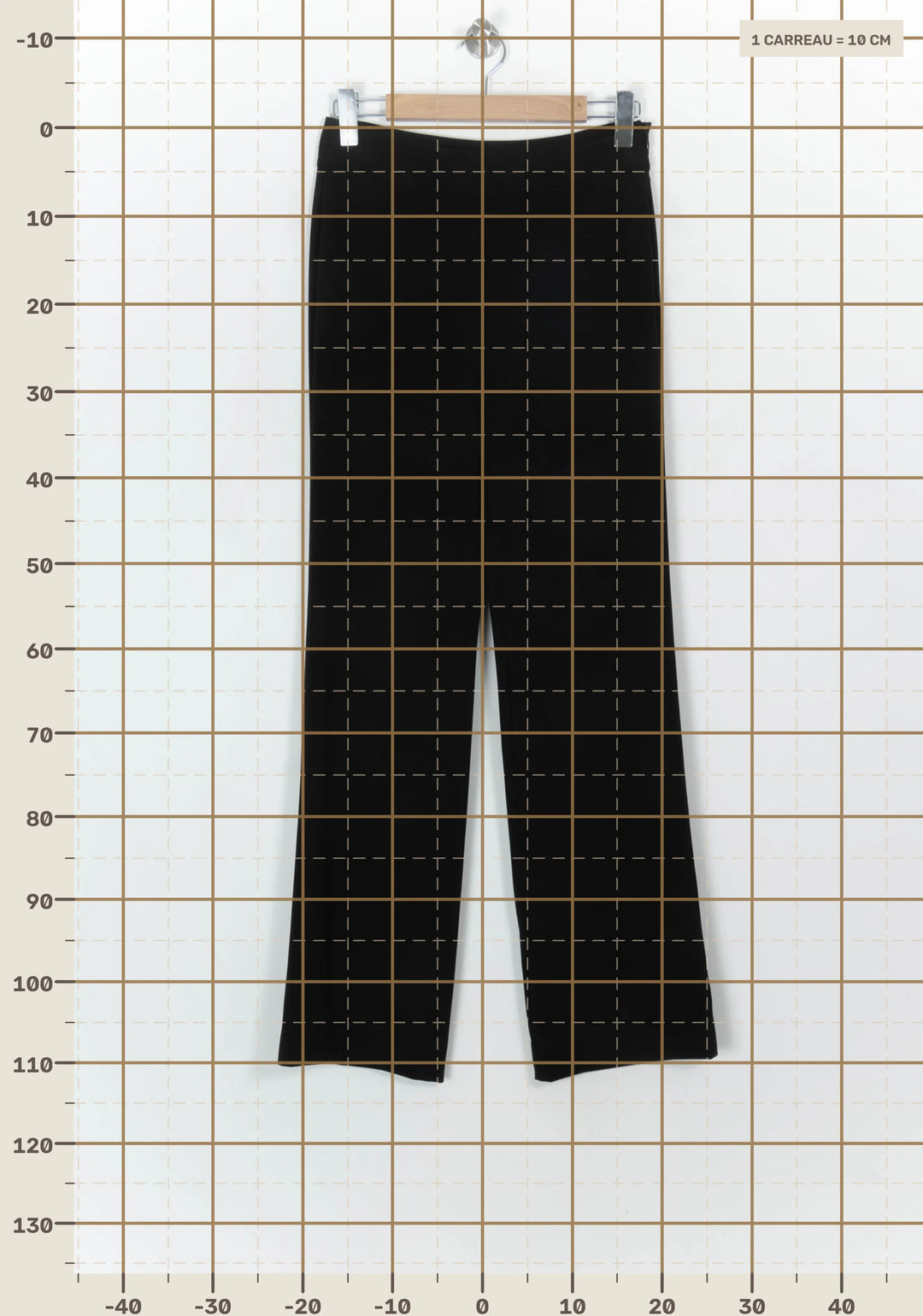 Pantalon Tailleur Noir - Taille S/36 de la marque Maison 123 | PARAD113509 - Vendu par Paradigme - Image 4