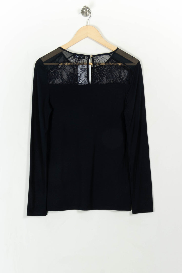 Tee-shirt bleu - Taille M/38 de la marque Caroll | PARAD113512 - Vendu par Paradigme - Image 5