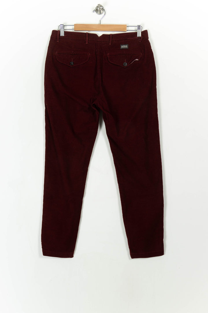Pantalon Bordeaux - Taille XL/42 de la marque Aigle | PARAD113513 - Vendu par Paradigme - Image 5