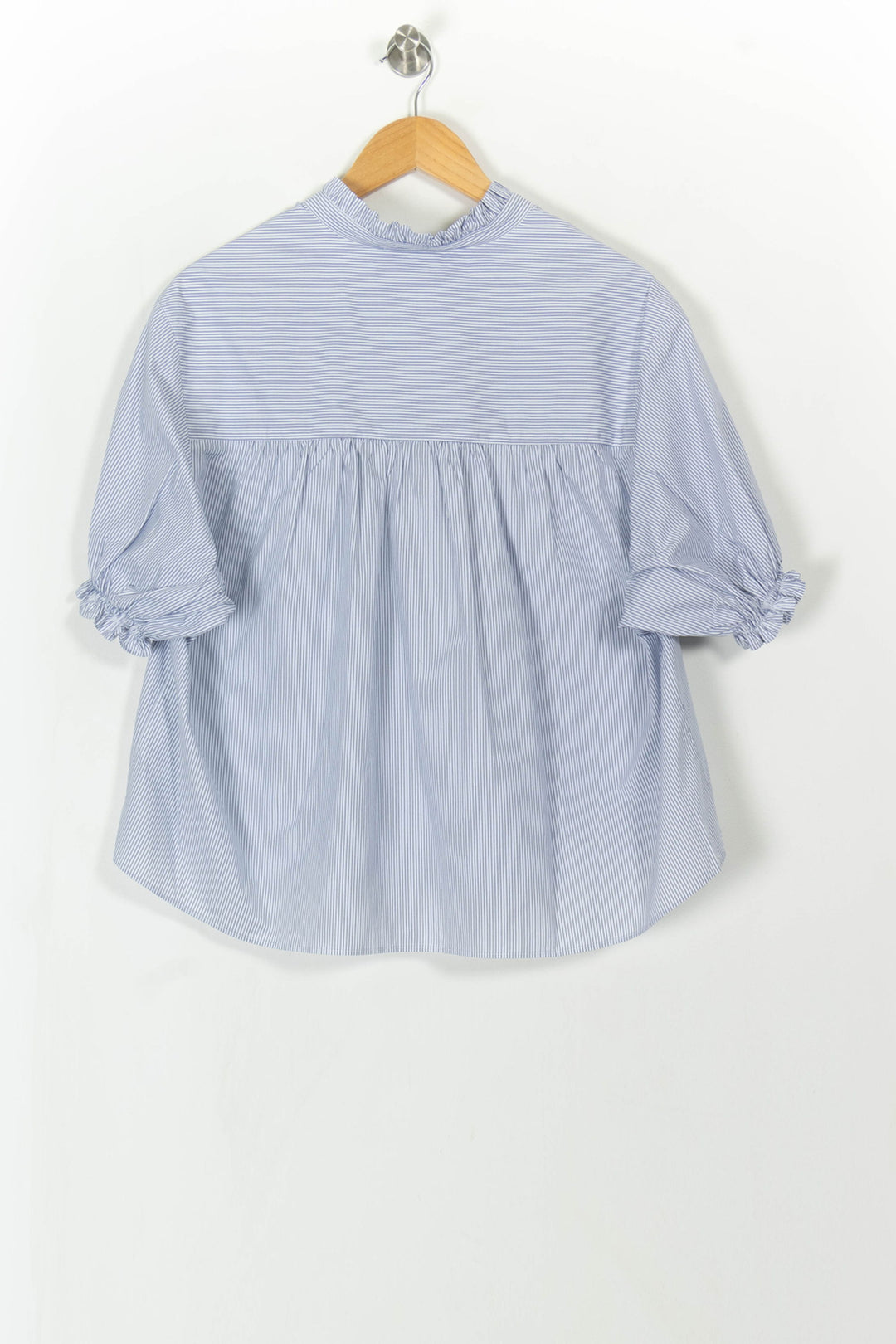 Blouse Rayée Bleue et Blanche - Taille XL/42 de la marque Gerard Darel | PARAD113515 - Vendu par Paradigme - Image 5