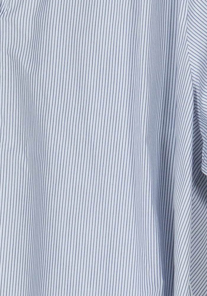 Blouse Rayée Bleue et Blanche - Taille XL/42 de la marque Gerard Darel | PARAD113515 - Vendu par Paradigme - Image 3