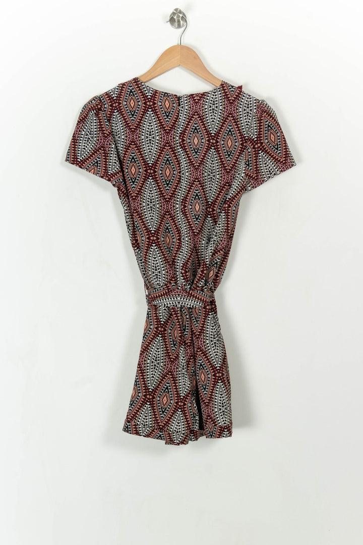Combishort Bordeaux et Noir - Taille S/36 de la marque Comptoir des Cotonniers | PARAD113519 - Vendu par Paradigme - Image 5