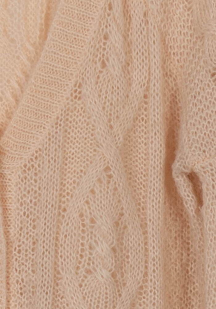 Cardigan Rose - Taille M/38 de la marque I.Code | PARAD113520 - Vendu par Paradigme - Image 3