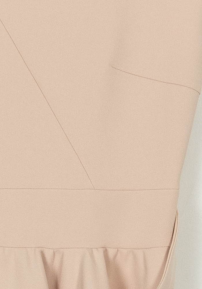 Robe Patineuse Beige - Taille L/40 de la marque Maje | PARAD113523 - Vendu par Paradigme - Image 3