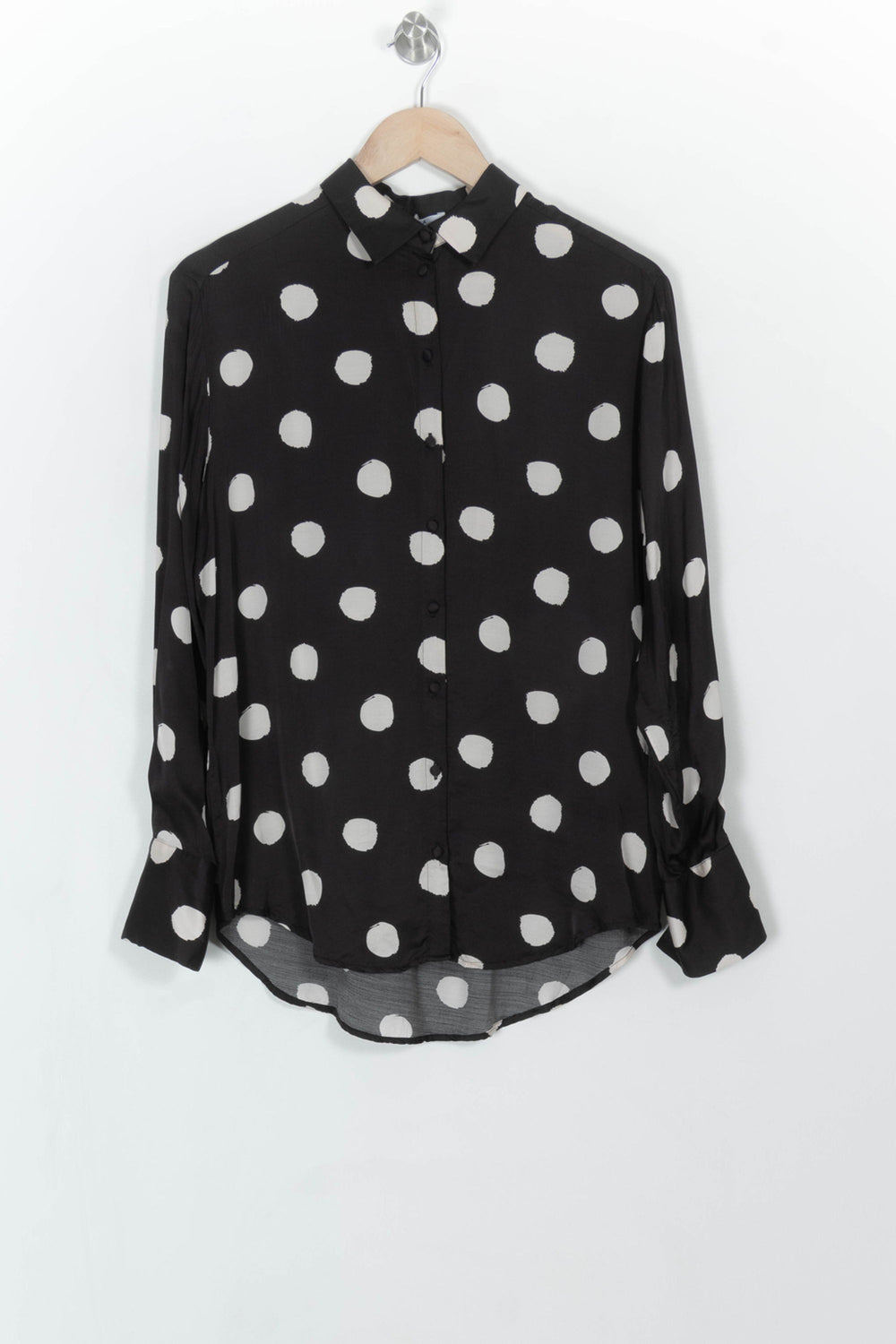 Chemise Noire et Blanche - Taille S/36 de la marque ZAPA | PARAD113529 - Vendu par Paradigme - Image 2