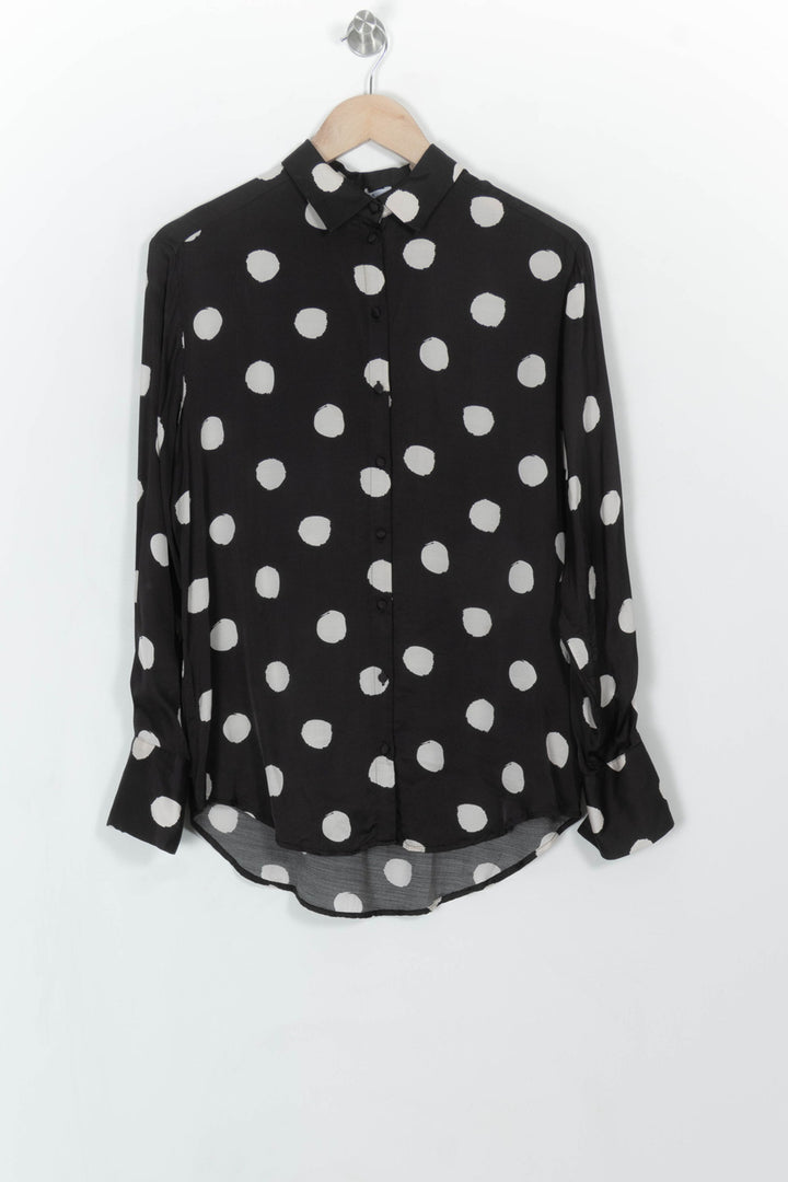 Chemise Noire et Blanche - Taille S/36 de la marque ZAPA | PARAD113529 - Vendu par Paradigme - Image 2