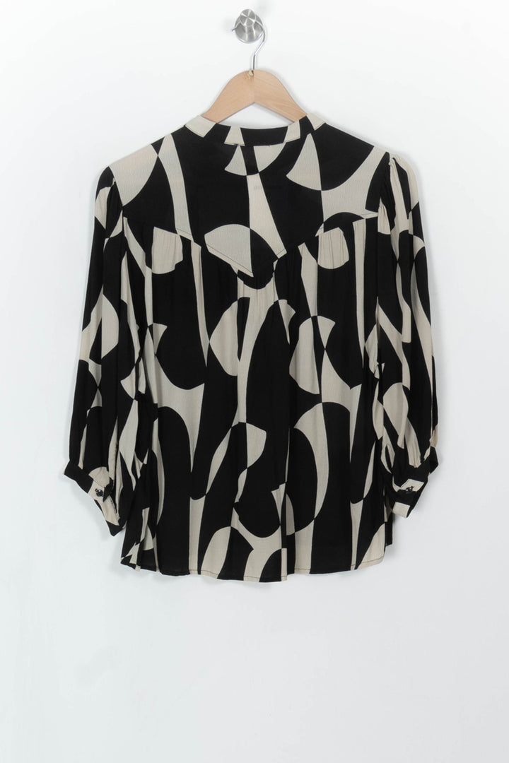 Blouse Noire et Beige - Taille M/38 de la marque Grace &amp; Mila | PARAD113530 - Vendu par Paradigme - Image 5