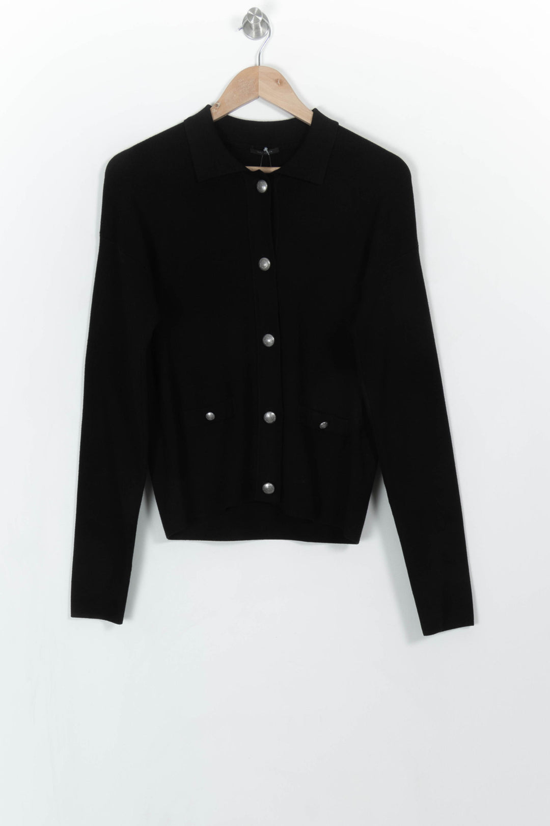 Cardigan Noir - Taille S/36 de la marque IKKS | PARAD113531 - Vendu par Paradigme - Image 2