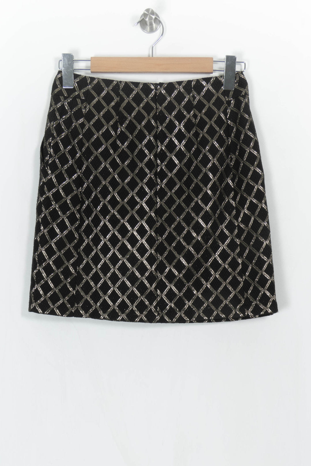 Jupe Courte Noire et Argentée - Taille M/38 de la marque La Petite Etoile | PARAD113532 - Vendu par Paradigme - Image 5