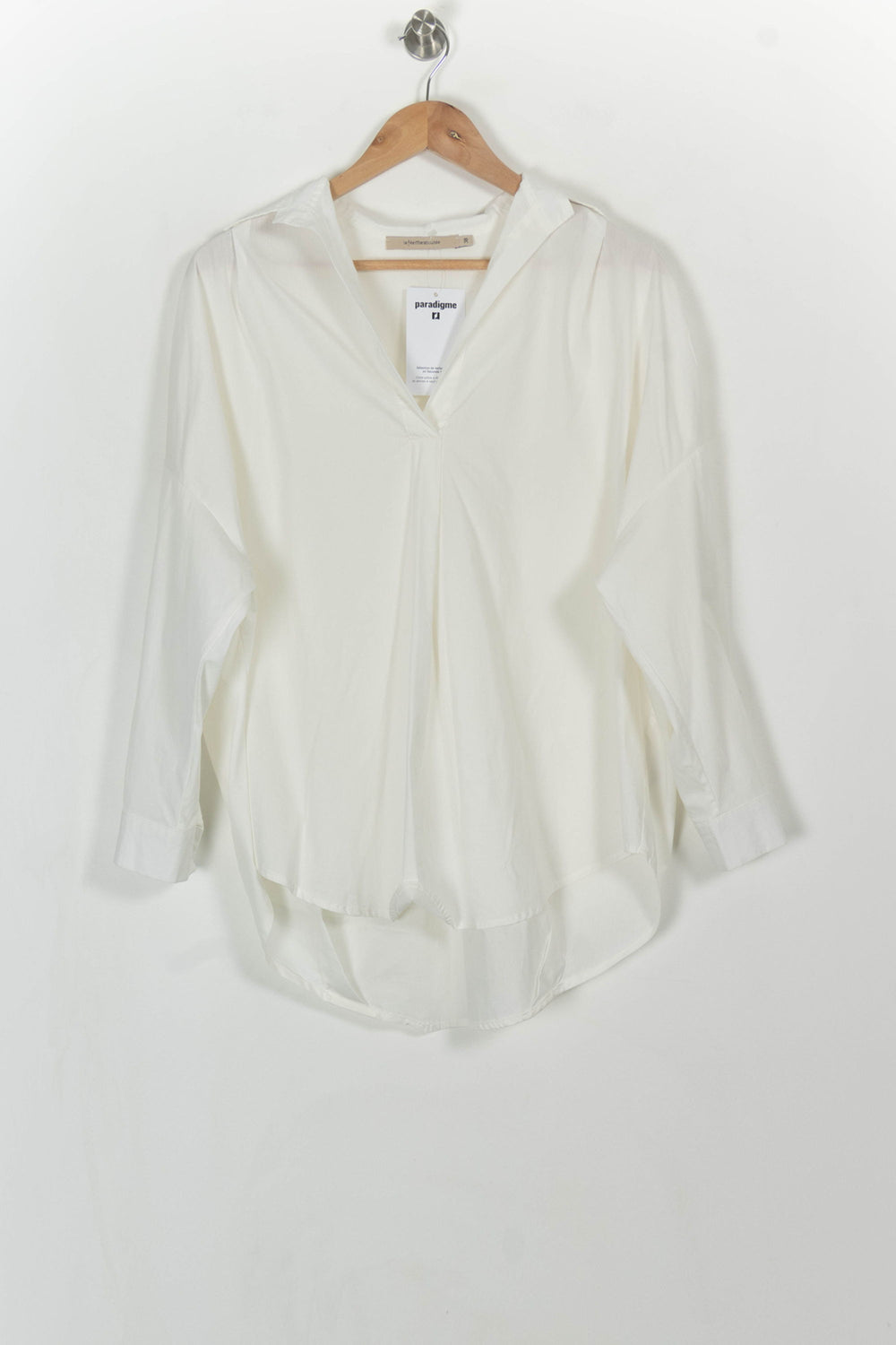 Blouse Blanche - Taille M/38 de la marque La Fée Maraboutée | PARAD113534 - Vendu par Paradigme - Image 2