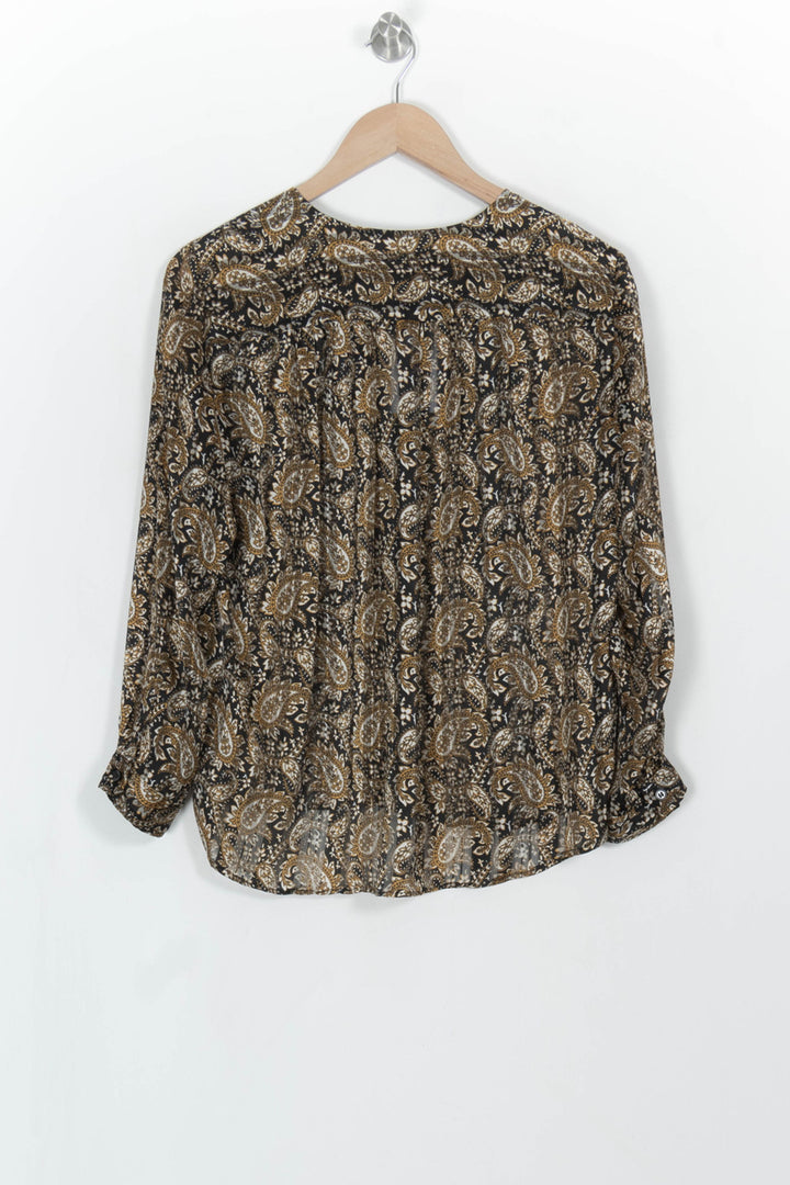 Blouse Noire et Camel - Taille S/36 de la marque Pablo | PARAD113536 - Vendu par Paradigme - Image 5