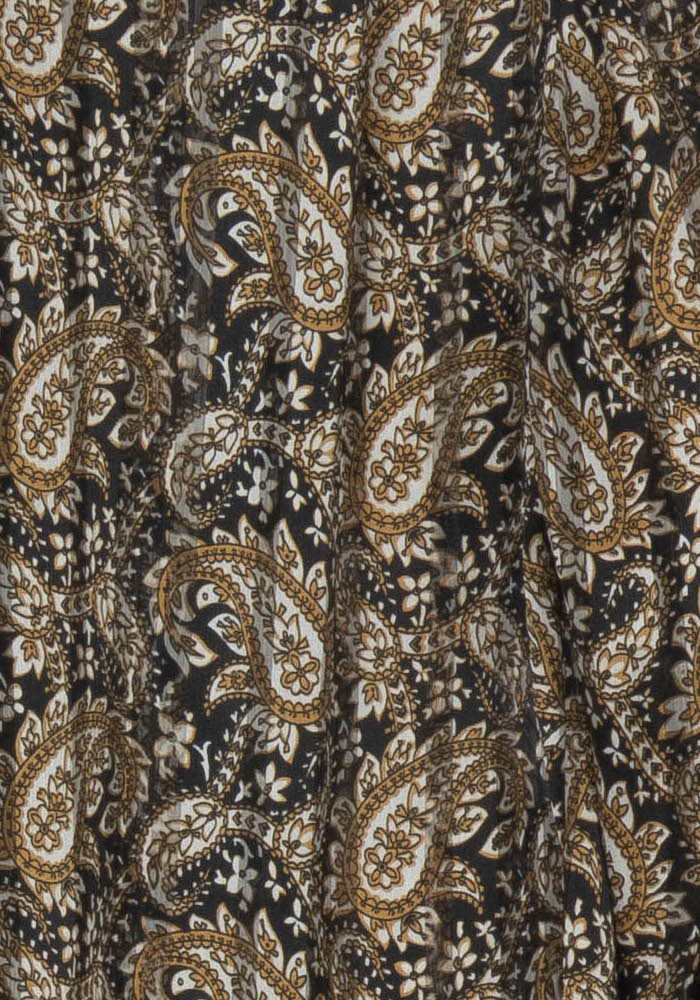 Blouse Noire et Camel - Taille S/36 de la marque Pablo | PARAD113536 - Vendu par Paradigme - Image 3