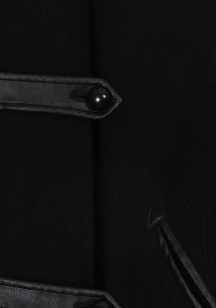 Caban Noir - Taille S/36 de la marque IKKS | PARAD113537 - Vendu par Paradigme - Image 3