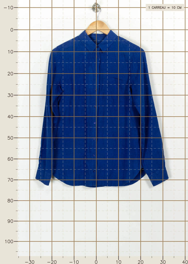 Chemise Bleue - Taille S/36 de la marque Weill | PARAD113542 - Vendu par Paradigme - Image 4
