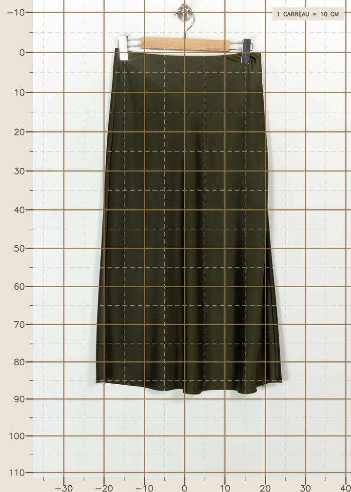 Jupe Longue Verte - Taille M/38 de la marque Maison 123 | PARAD113547 - Vendu par Paradigme - Image 4