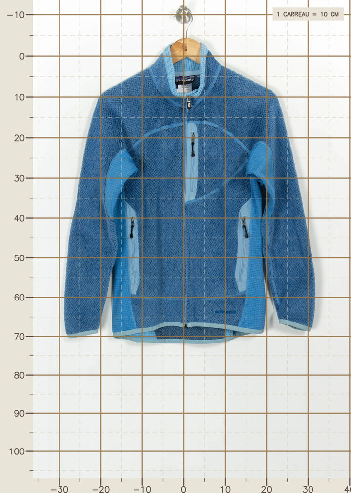 Gilet Polaire Bleu - Taille M/38 de la marque Patagonia | PARAD113550 - Vendu par Paradigme - Image 4