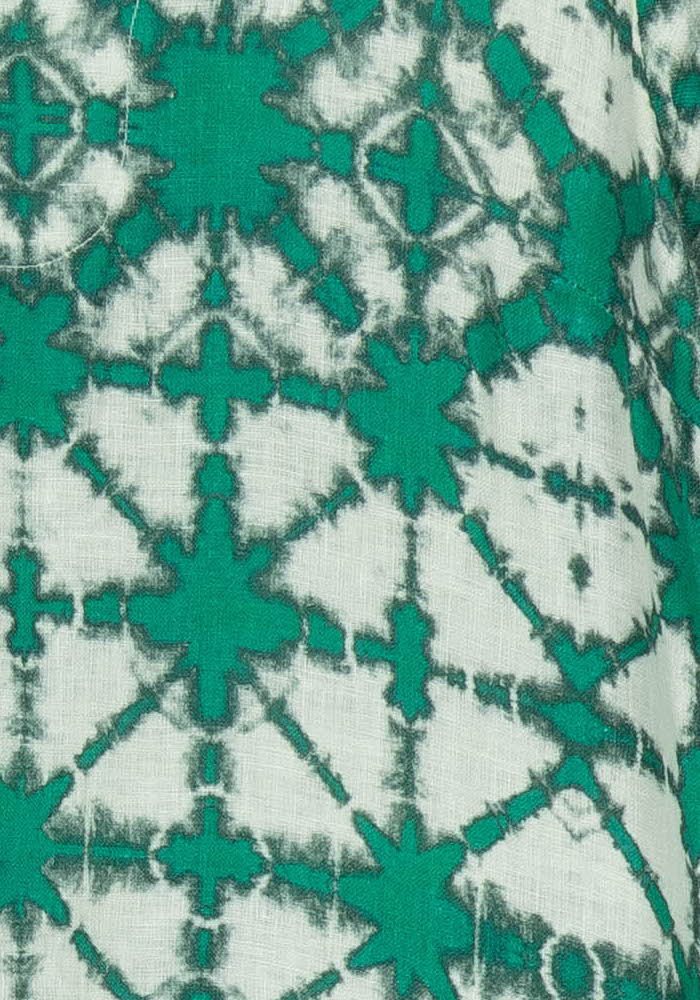 Robe Verte et Blanche - Taille XL/42 de la marque La Fée Maraboutée | PARAD113553 - Vendu par Paradigme - Image 3