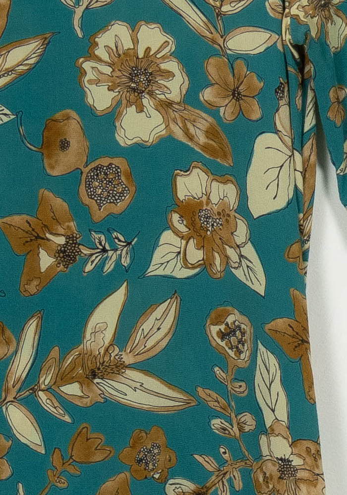 Robe Verte et Beige - Taille XS/34 de la marque Momoni | PARAD113562 - Vendu par Paradigme - Image 3