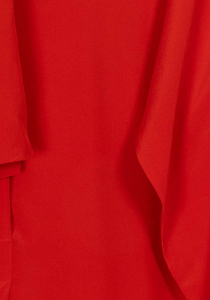 Robe Chemisier Rouge - Taille XS/34 de la marque Joseph | PARAD113563 - Vendu par Paradigme - Image 3