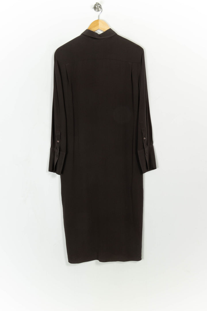 Robe Chemise Noire - Taille XS/34 de la marque Joseph | PARAD113564 - Vendu par Paradigme - Image 5