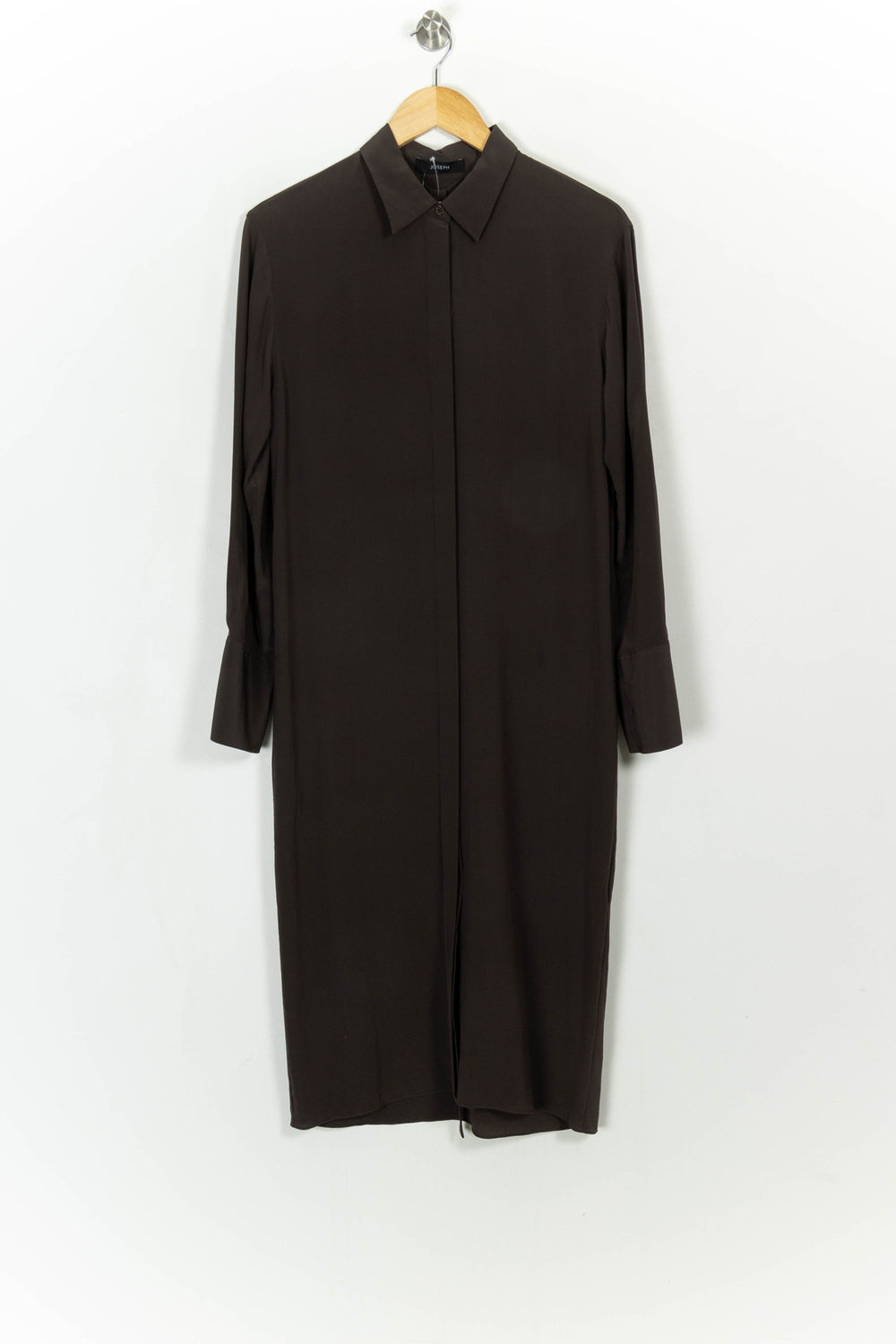 Robe Chemise Noire - Taille XS/34 de la marque Joseph | PARAD113564 - Vendu par Paradigme - Image 2