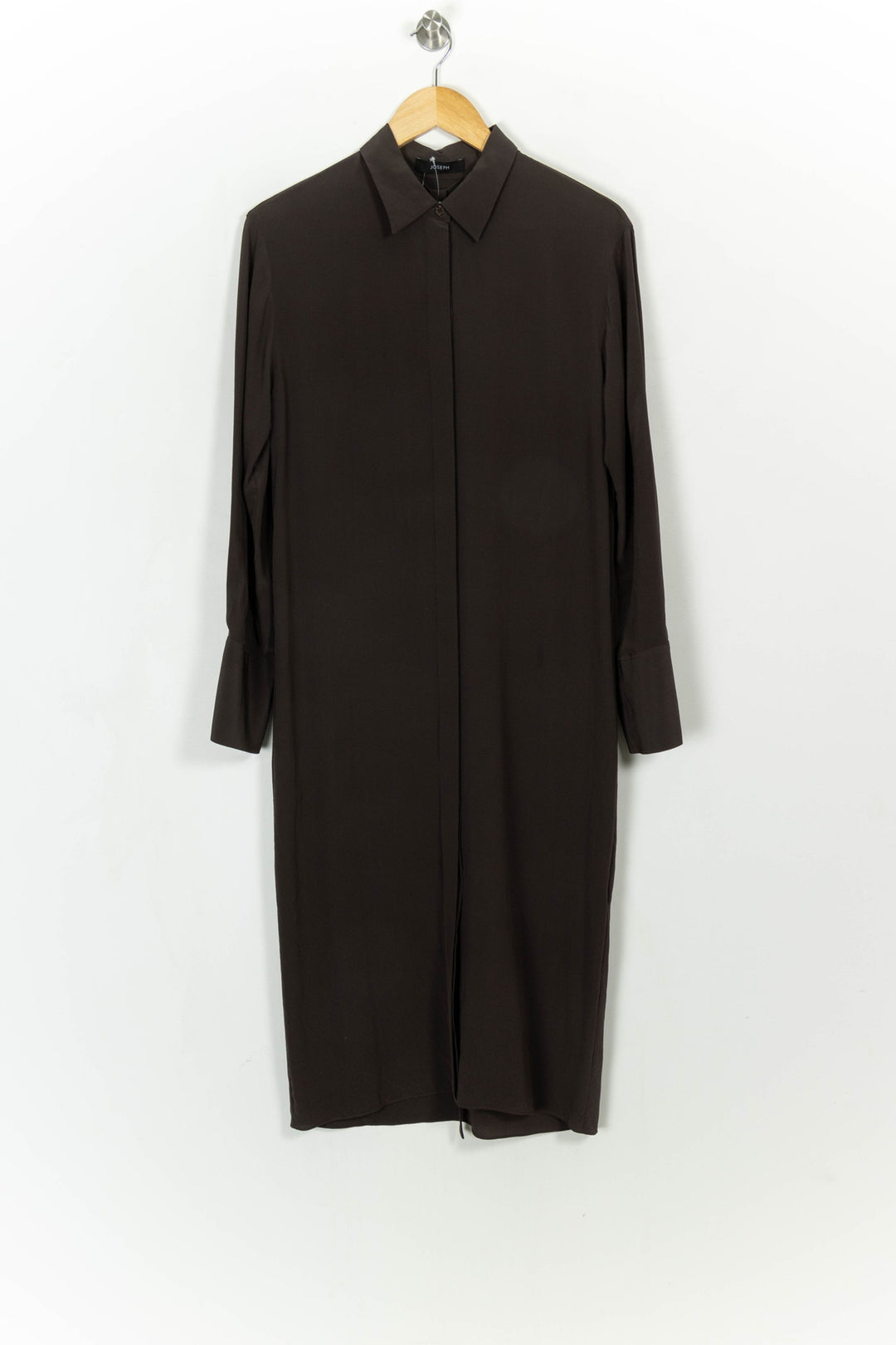Robe Chemise Noire - Taille XS/34 de la marque Joseph | PARAD113564 - Vendu par Paradigme - Image 2