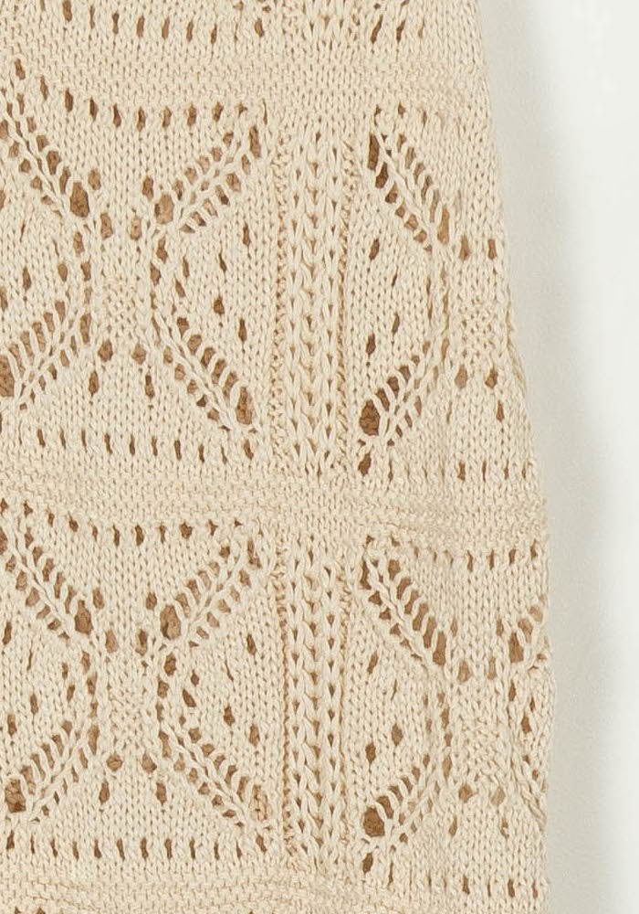 Débardeur Beige - Taille S/36 de la marque La Fée Maraboutée | PARAD113565 - Vendu par Paradigme - Image 3