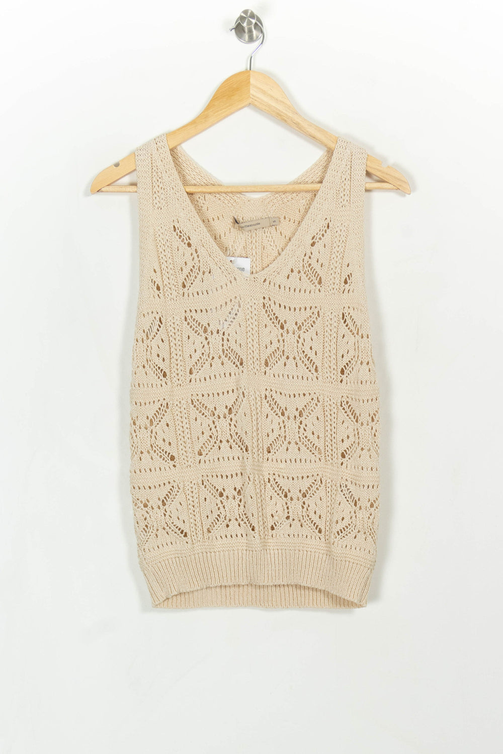Débardeur Beige - Taille S/36 de la marque La Fée Maraboutée | PARAD113565 - Vendu par Paradigme - Image 2
