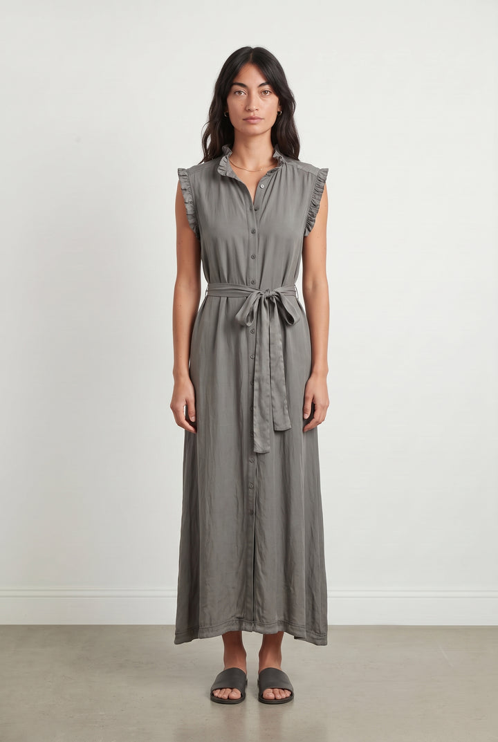 Robe Longue Grise - Taille XS/34 de la marque Zadig&amp;Voltaire | PARAD113566 - Vendu par Paradigme - Image 1
