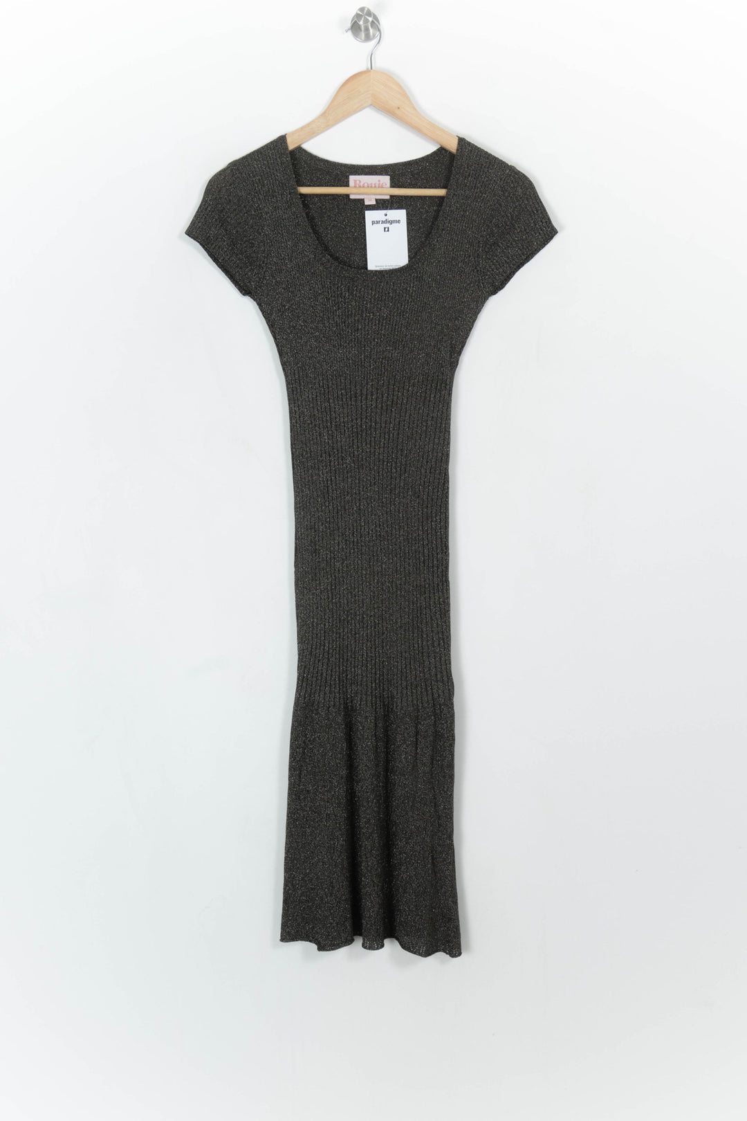Robe Courte Marron - Taille XS/34 de la marque Rouje | PARAD113567 - Vendu par Paradigme - Image 2