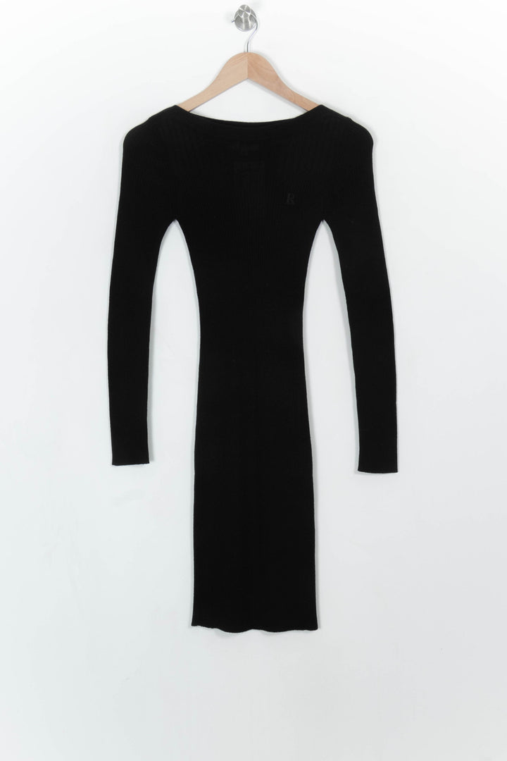 Robe Pull Noire - Taille XS/34 de la marque Rouje | PARAD113569 - Vendu par Paradigme - Image 2