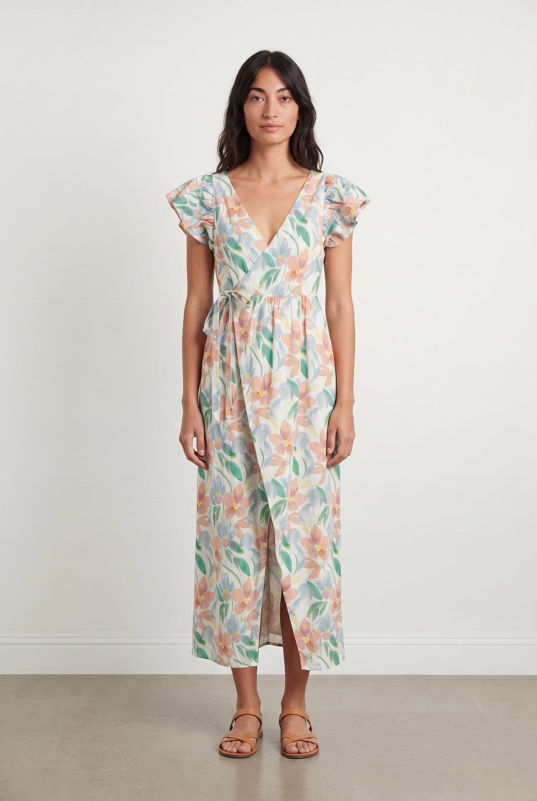 Robe Longue Multicolore - Taille S/36 de la marque Maison Stella & Suzie | PARAD113578 - Vendu par Paradigme - Image 1