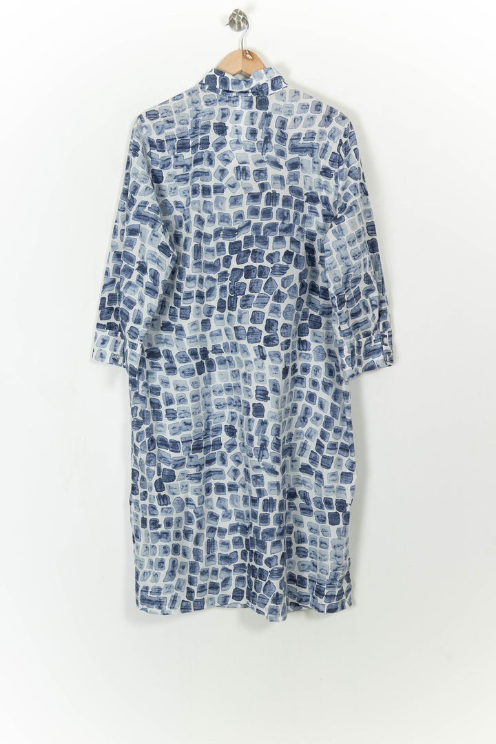 Robe Chemise Bleue et Blanche - Taille XXXL/46 de la marque Marina Rinaldi | PARAD113579 - Vendu par Paradigme - Image 5