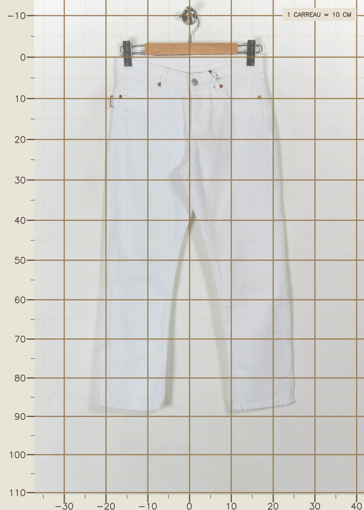 Jean Blanc - Taille XS/34 de la marque Zadig&Voltaire | PARAD113583 - Vendu par Paradigme - Image 4