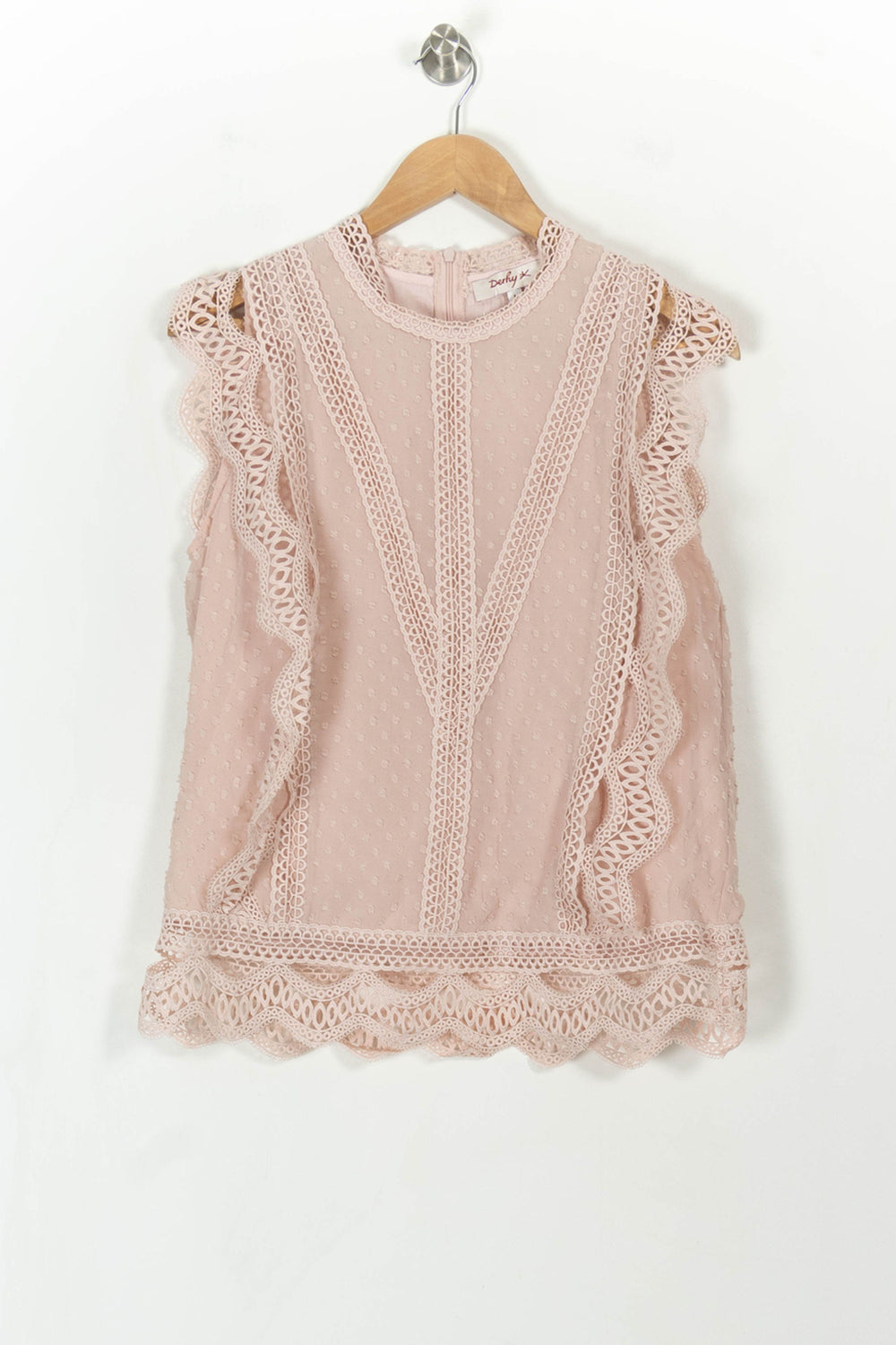Blouse Rose - Taille L/40 de la marque Derhy | PARAD113589 - Vendu par Paradigme - Image 2