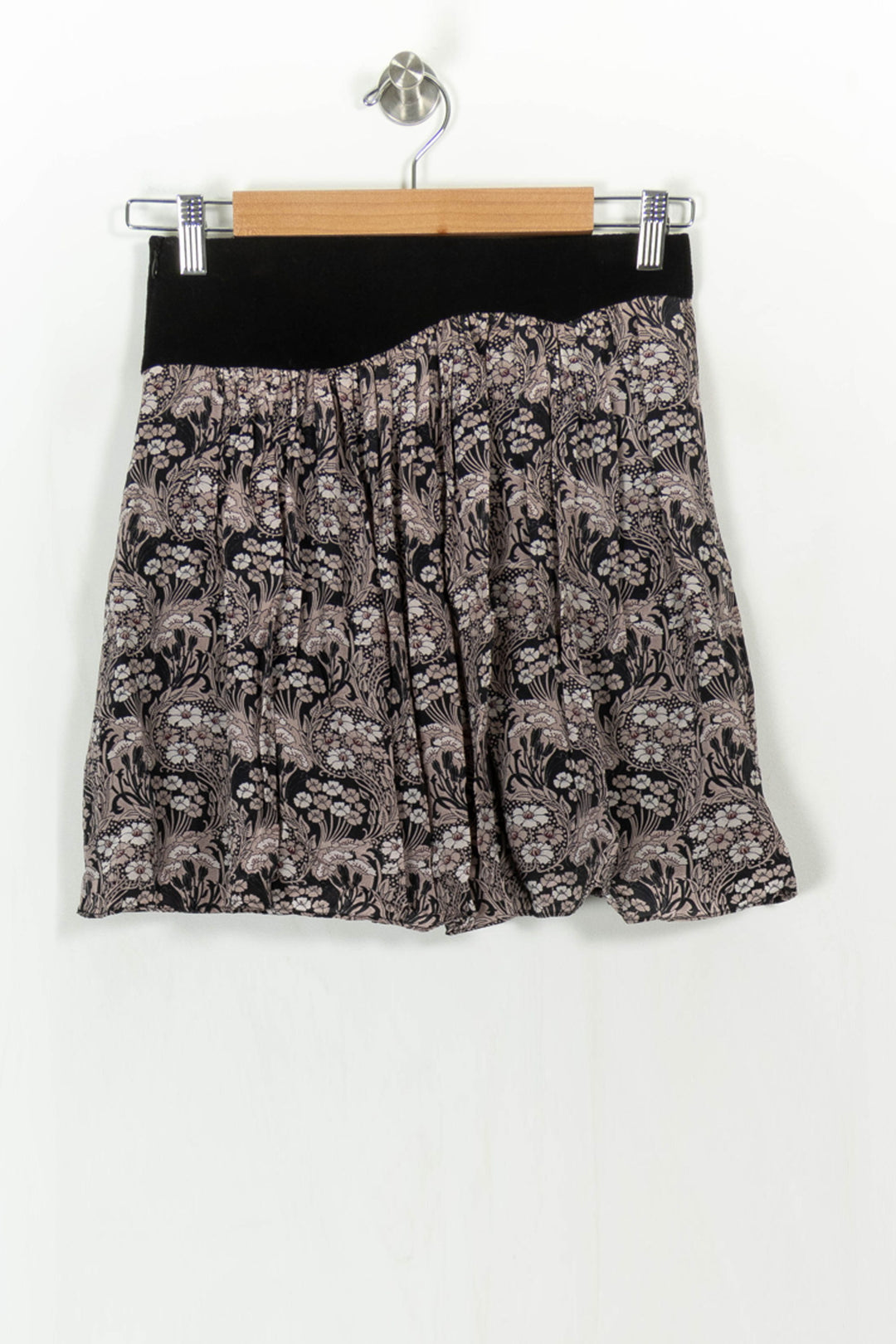 Jupe Courte Noire et Beige - Taille S/36 de la marque Ekyog | PARAD113590 - Vendu par Paradigme - Image 5