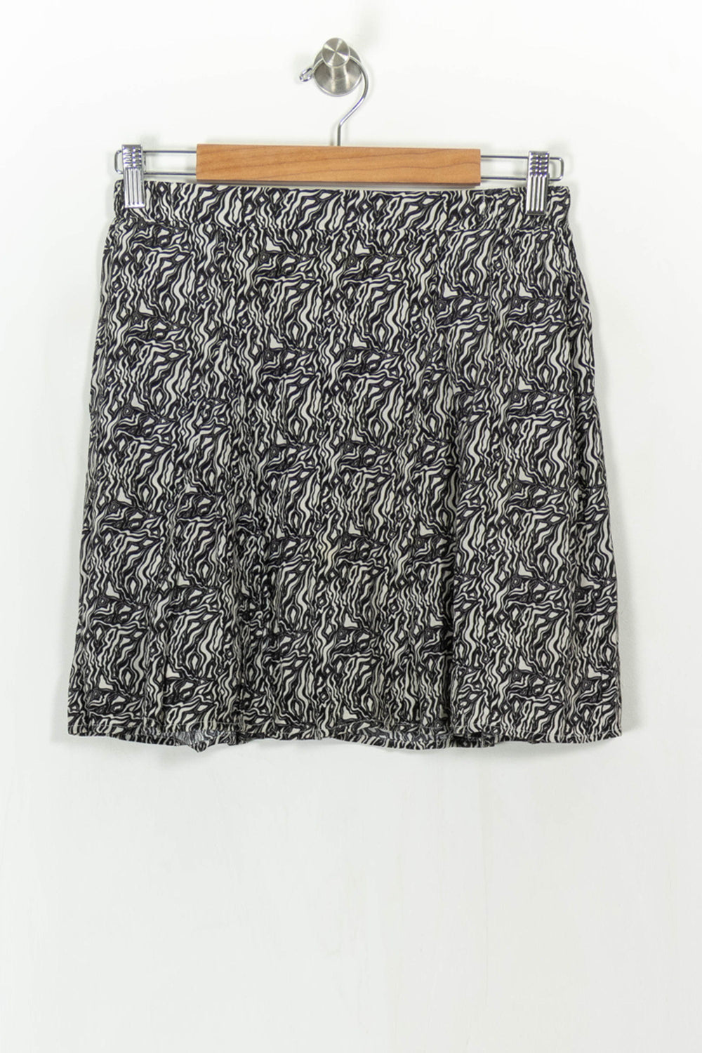 Jupe Courte Noire et Blanche - Taille M/38 de la marque Marie Sixtine | PARAD113594 - Vendu par Paradigme - Image 2