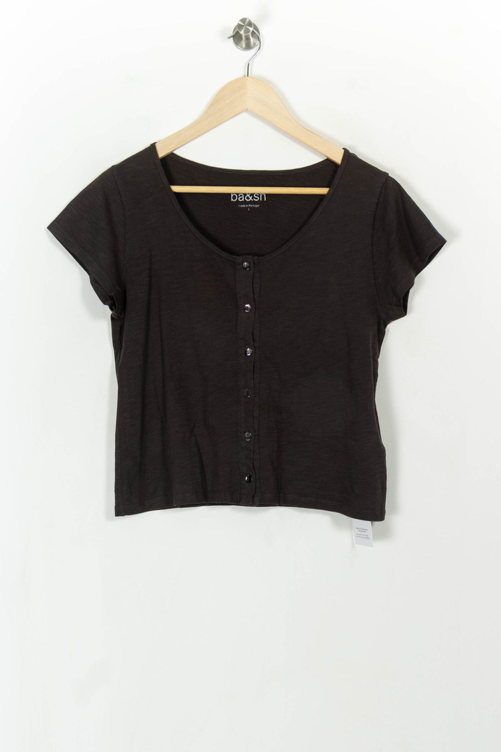 Tee-shirt Gris - Taille S/36 de la marque ba&sh | PARAD113603 - Vendu par Paradigme - Image 2